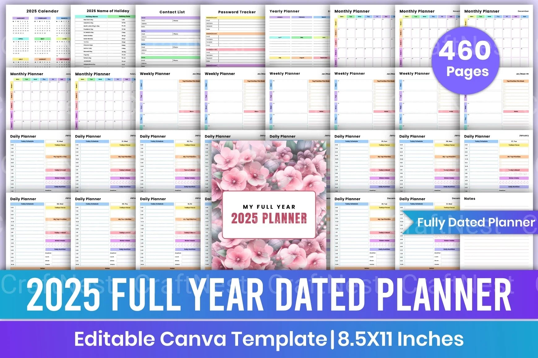 All-In-One Planner for Ultimate Organization - CraftNest - Digital Crafting and Art