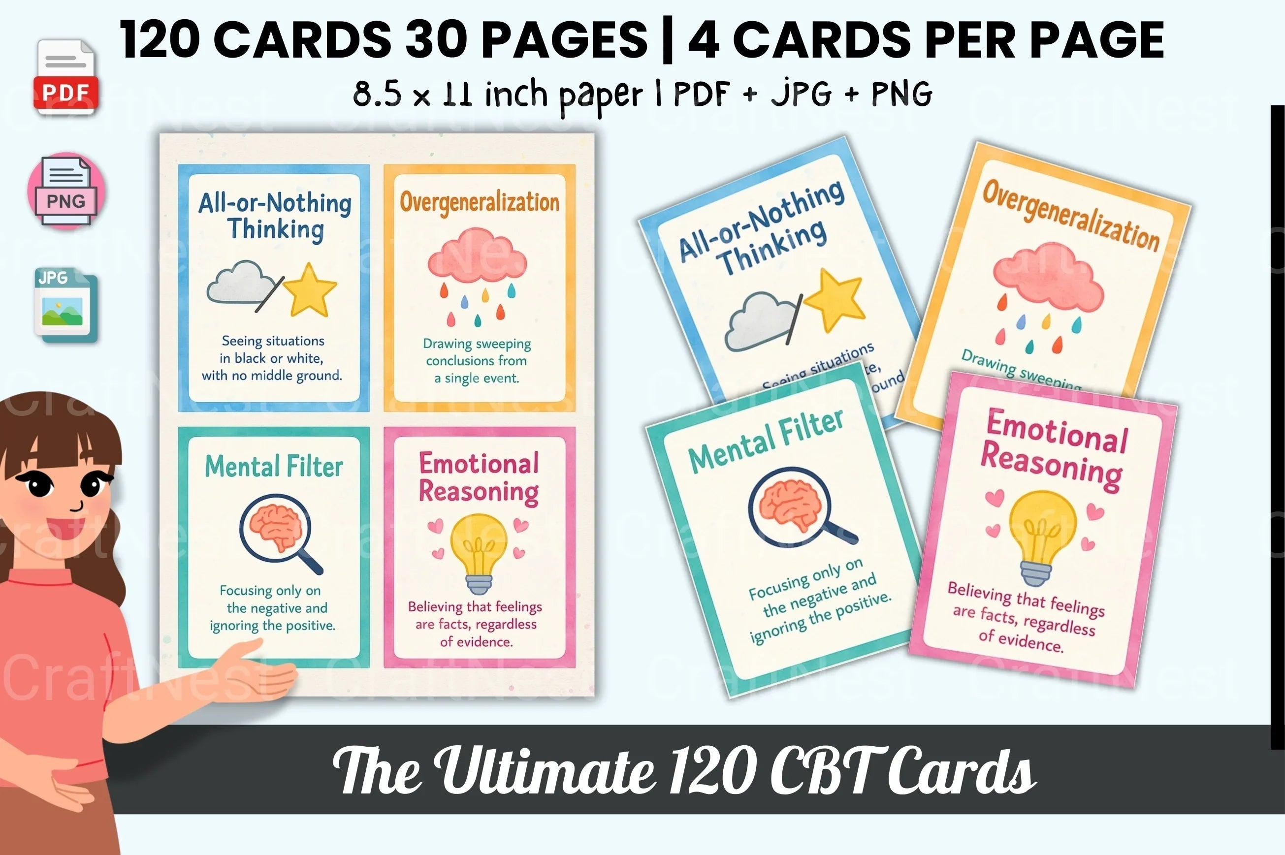 The Ultimate CBT Card Collection - CraftNest - Digital Crafting and Art