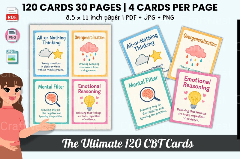 The Ultimate CBT Card Collection - CraftNest - Digital Crafting and Art