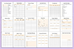 Craft Business Planner Guide - CraftNest - Digital Crafting and Art
