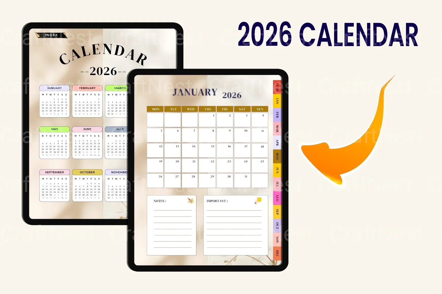 Complete House Management Binder for Organization - CraftNest - Digital Crafting and Art