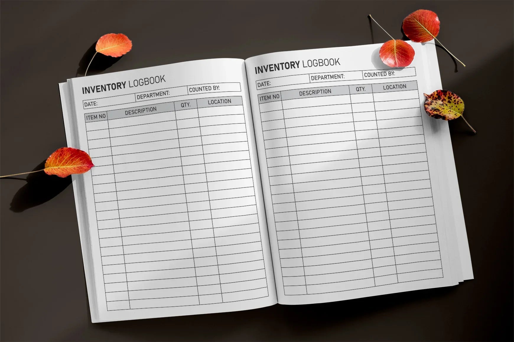 Inventory Logbook Planner  Bundle - CraftNest - Digital Crafting and Art