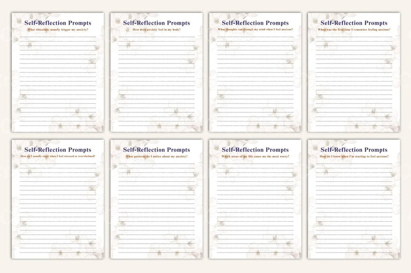 Anxiety Prompts for Stress Relief - CraftNest - Digital Crafting and Art