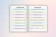 Family Therapy Workbook: Enhance Relationships and Communication - CraftNest - Digital Crafting and Art
