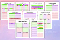 PTSD Trauma Processing Workbook - CraftNest - Digital Crafting and Art