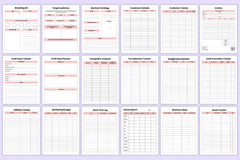 Craft Business Planner Guide - CraftNest - Digital Crafting and Art