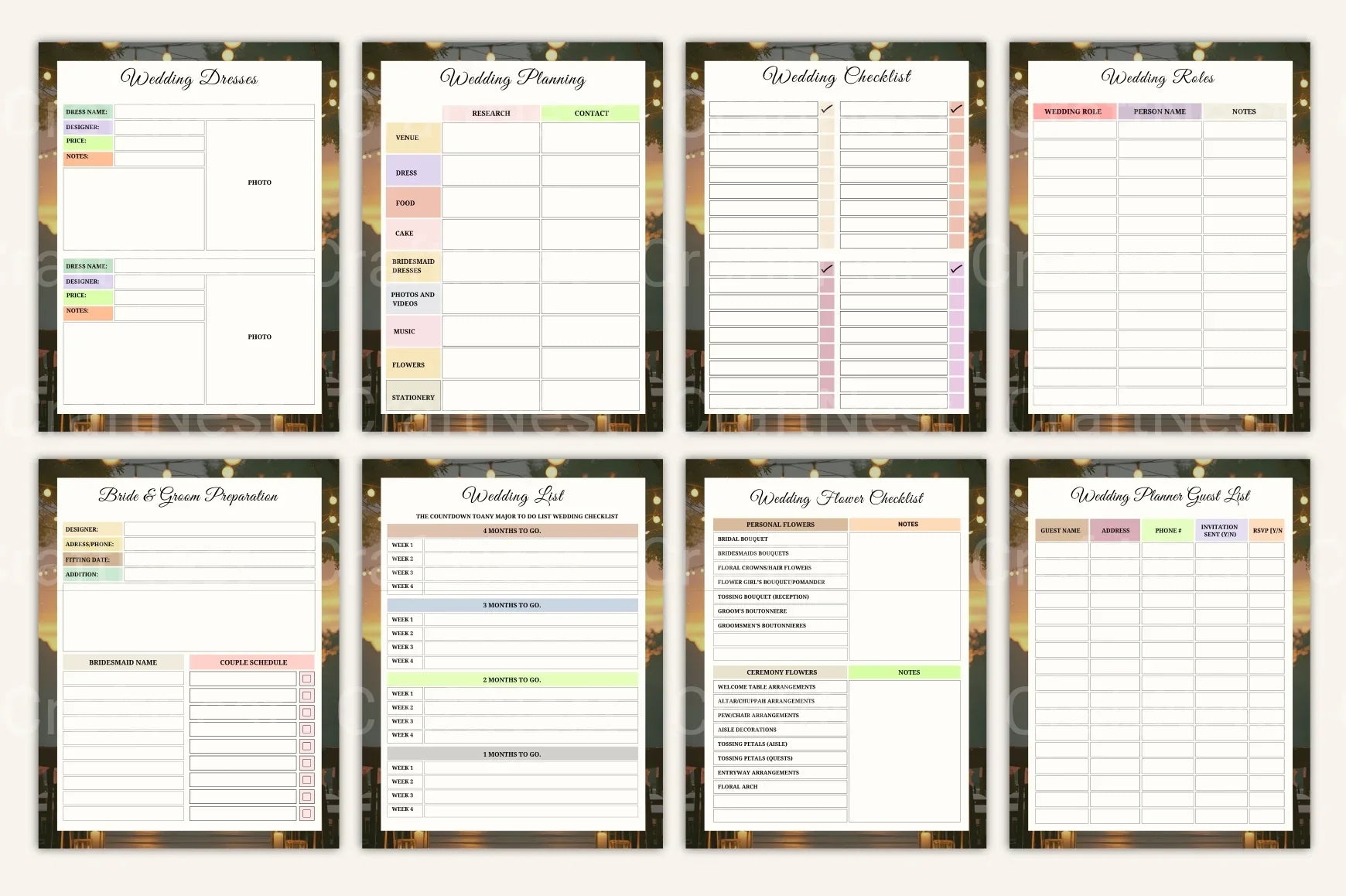 Ultimate Wedding Planning Guide - CraftNest - Digital Crafting and Art