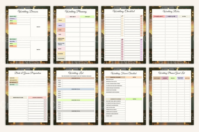 Ultimate Wedding Planning Guide - CraftNest - Digital Crafting and Art