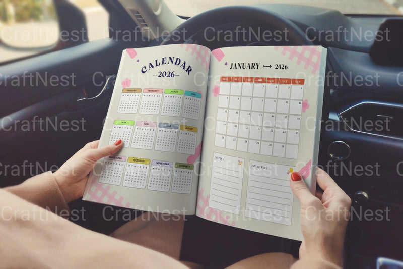 Home Schooling Organizer - CraftNest - Digital Crafting and Art