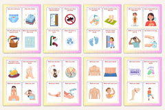 Shower Sequence Cards for Boys - CraftNest - Digital Crafting and Art