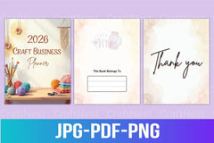 Craft Business Planner Guide - CraftNest - Digital Crafting and Art
