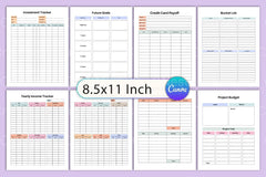 Budget Planner Template - CraftNest - Digital Crafting and Art