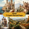 Spain Junk Journal Pages