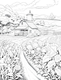 Farmers Garden Coloring Book 2 - CraftNest - Digital Crafting and Art