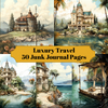 Luxury Travel Junk Journal Pages