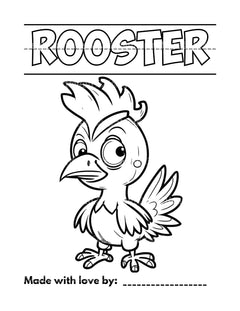 Farmhouse Animal Coloring Book - CraftNest - Digital Crafting and Art