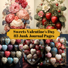 Sweets Valentine's Day Junk Journal Pages