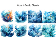 Oceanic Depths Clipart - CraftNest