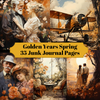 Golden Years Spring Junk Journal Pages