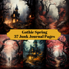 Gothic Spring Junk Journal Pages