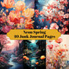 Neon Spring Junk Journal Pages