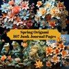 Spring Origami Junk Journal Pages