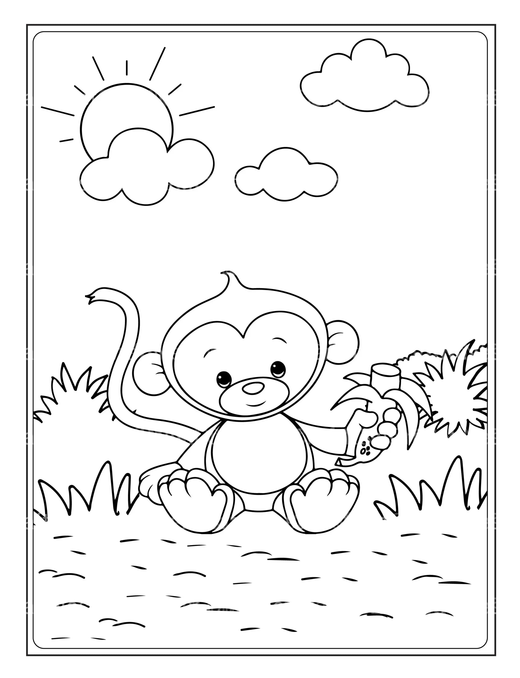 Kids Easter Coloring Book - CraftNest - Digital Crafting and Art
