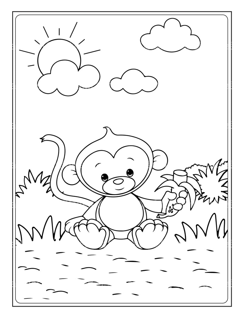 Kids Easter Coloring Book - CraftNest - Digital Crafting and Art