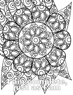 Colorist Heaven Affirmations Coloring Book - CraftNest - Digital Crafting and Art