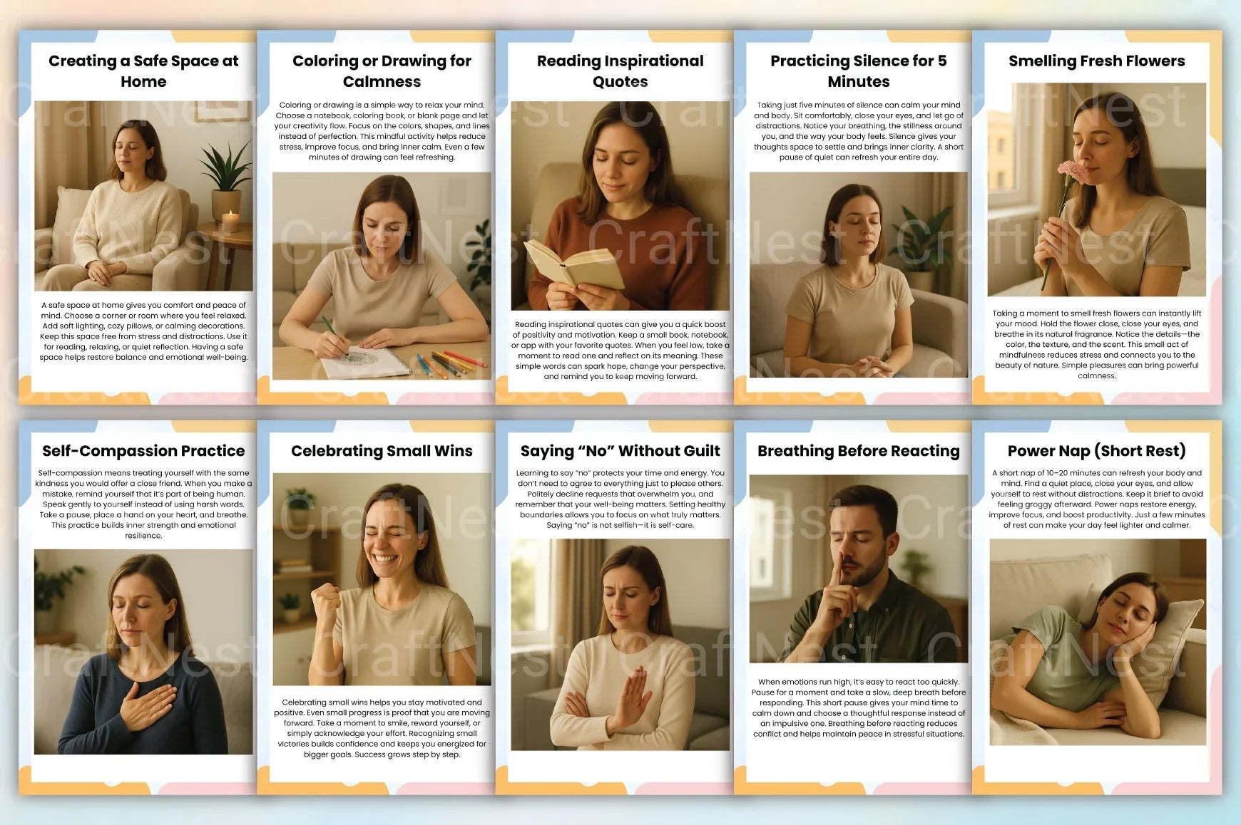 Mental Health Guidebook - CraftNest - Digital Crafting and Art