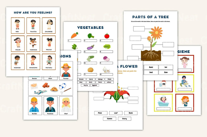 Educational Posters for Kids - CraftNest - Digital Crafting and Art