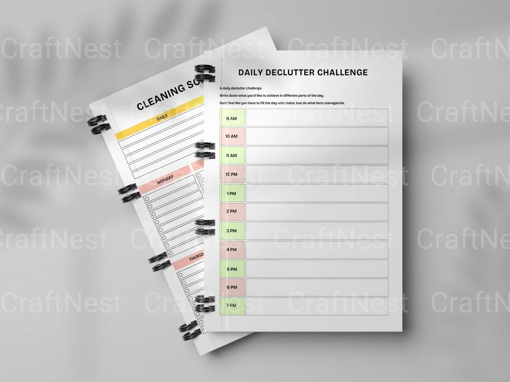 Declutter Workbook Guide - CraftNest - Digital Crafting and Art