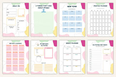 12-Month Kids Activity Organizer - CraftNest - Digital Crafting and Art