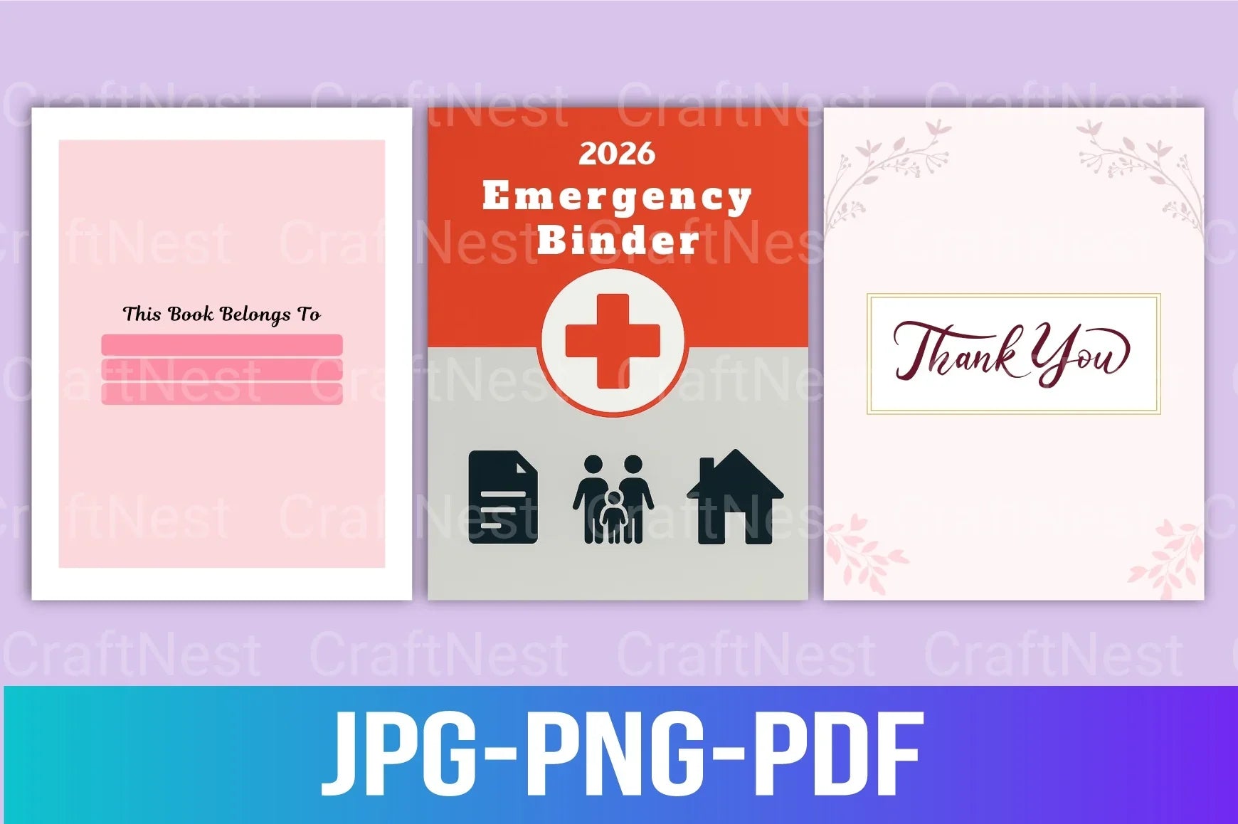 Essential EREPLACEncy Binder for Crisis Preparedness - CraftNest - Digital Crafting and Art