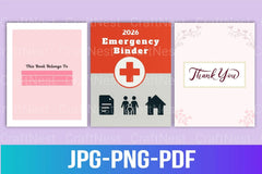 Essential EREPLACEncy Binder for Crisis Preparedness - CraftNest - Digital Crafting and Art