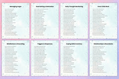 Cognitive Behavioral Prompts Workbook for Personal Growth - CraftNest - Digital Crafting and Art