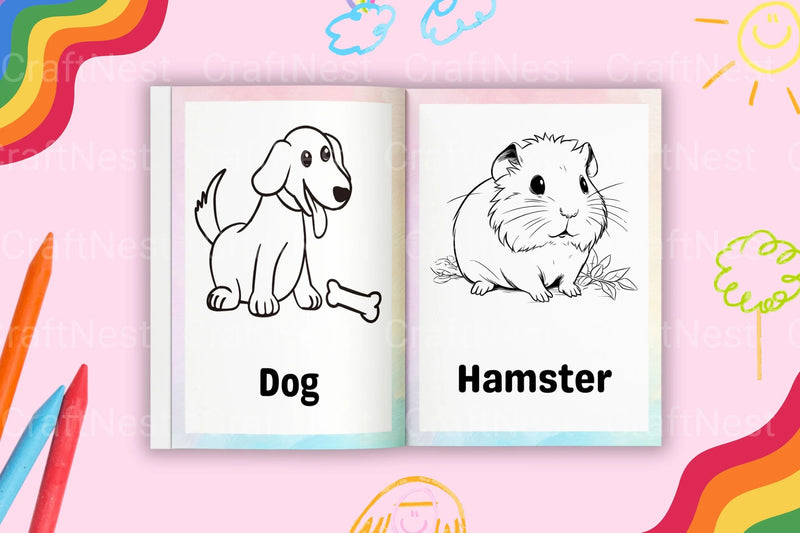 Coloring for Kids - CraftNest - Digital Crafting and Art