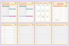 School Planner for Kids - CraftNest - Digital Crafting and Art