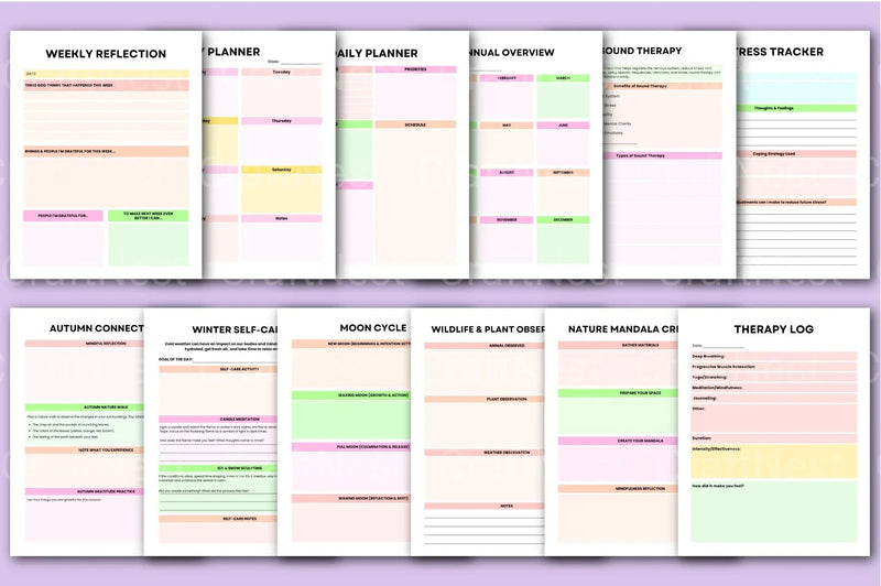 Rewild Your Life Planner - CraftNest - Digital Crafting and Art