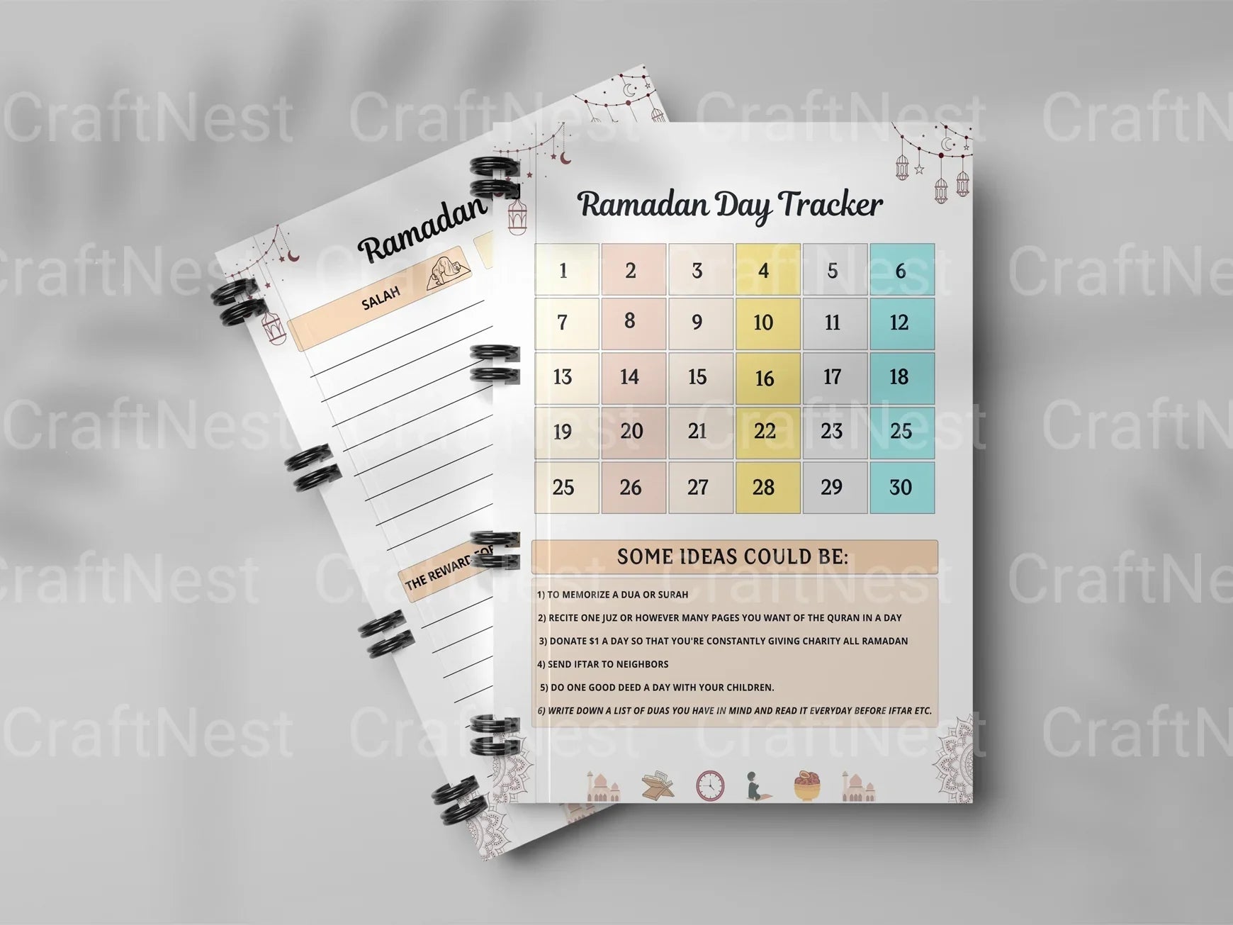 Ramadan Planning Guide - CraftNest - Digital Crafting and Art
