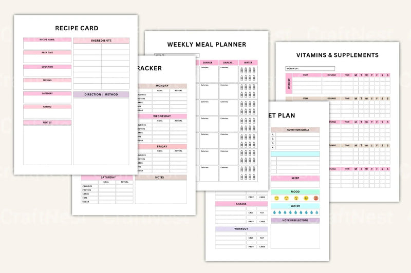 Ultimate Wellness Fitness Guide - CraftNest - Digital Crafting and Art