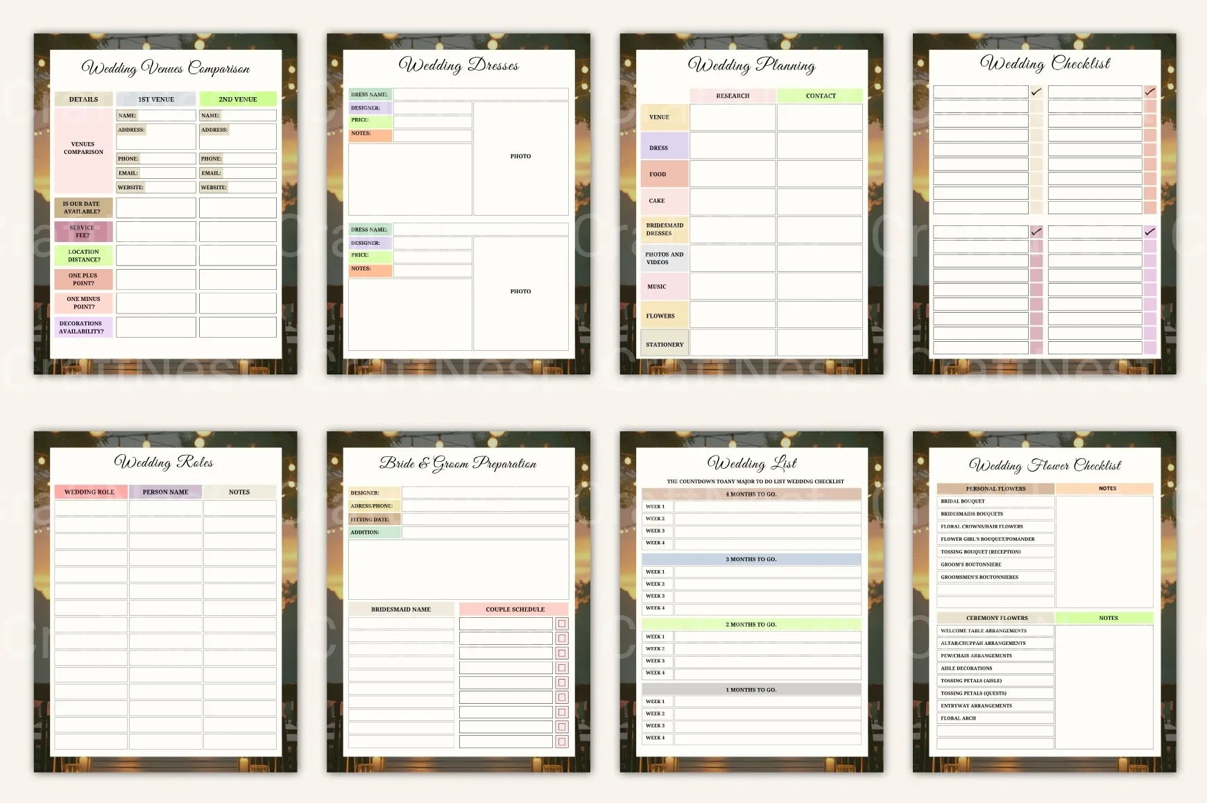 Wedding Planning Companion Guide - CraftNest - Digital Crafting and Art