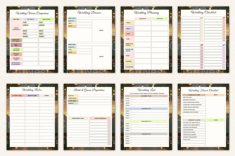 Wedding Planning Companion Guide - CraftNest - Digital Crafting and Art