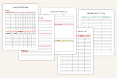 Ultimate House Management Binder for Organization - CraftNest - Digital Crafting and Art