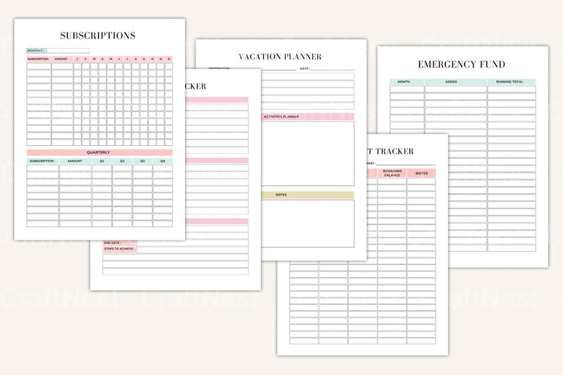 Ultimate House Management Binder for Organization - CraftNest - Digital Crafting and Art