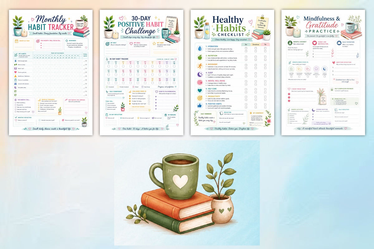 Positive Habits Workbook 2027