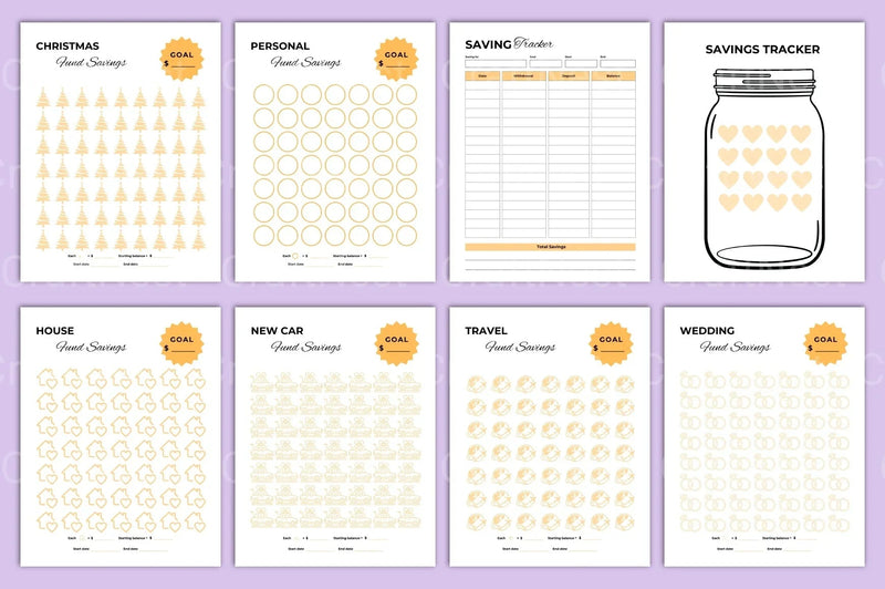 Money Saving Challenge: Boost Your Savings - CraftNest - Digital Crafting and Art