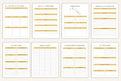 Baby Milestone Tracker - CraftNest - Digital Crafting and Art