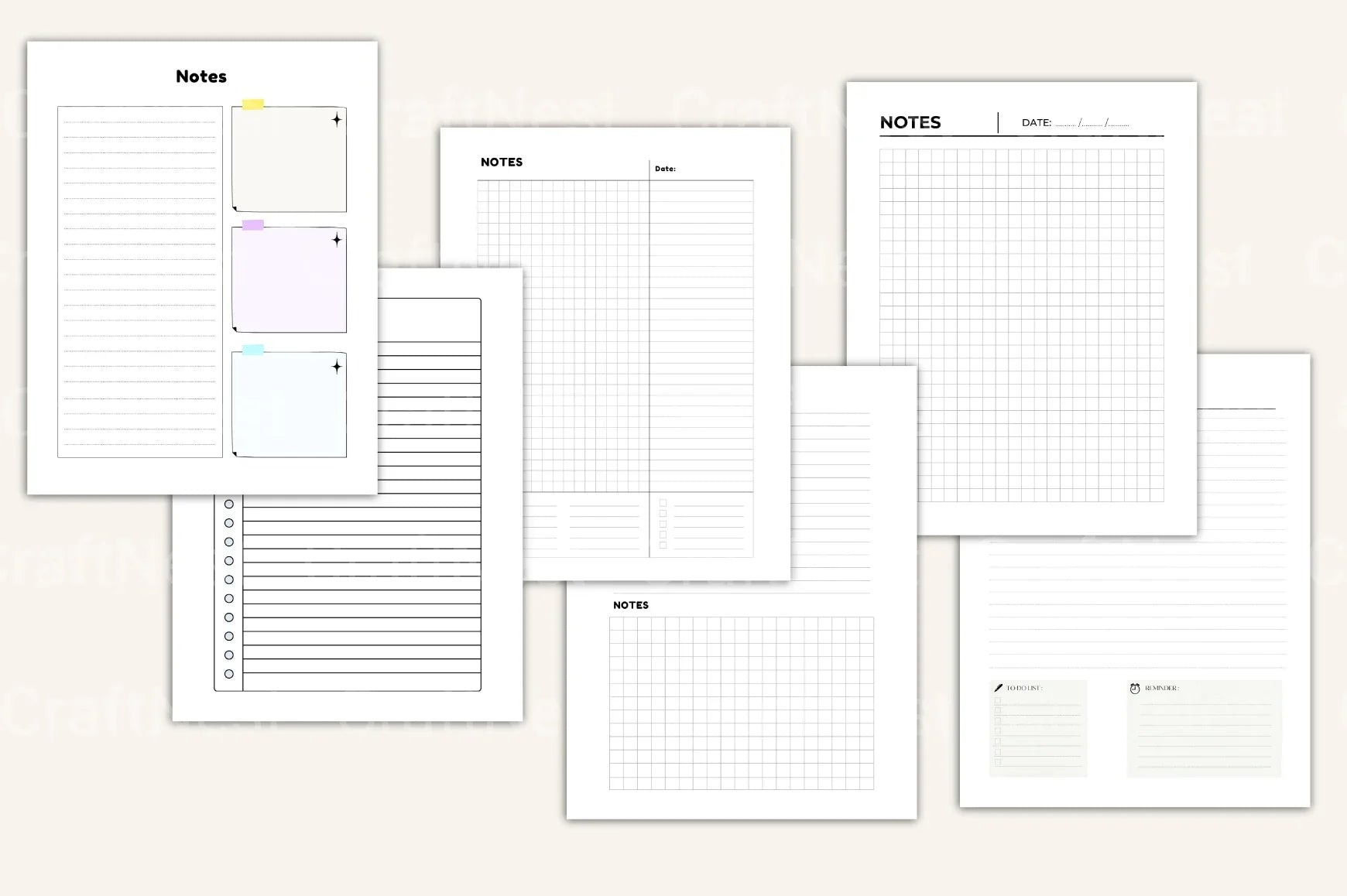 Notebook 100 - CraftNest - Digital Crafting and Art