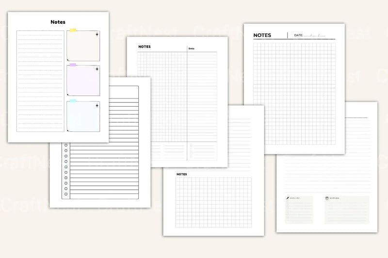 Notebook 100 - CraftNest - Digital Crafting and Art